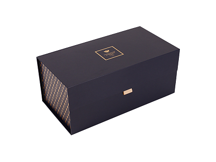 Подарочная упаковка прямоугольная синяя 300*170*145 (на магнитах) арт. 14.70350.01