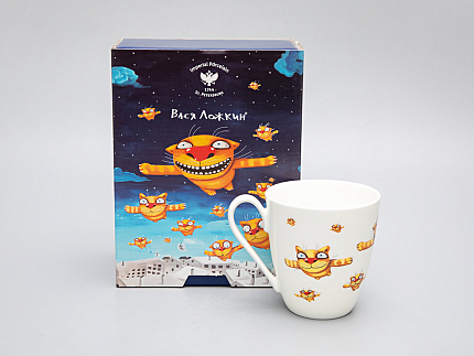 Бокал в подарочной упаковке, форма Вариации, Вася Ложкин. Вечерний полет, арт. 81.29342.00.1