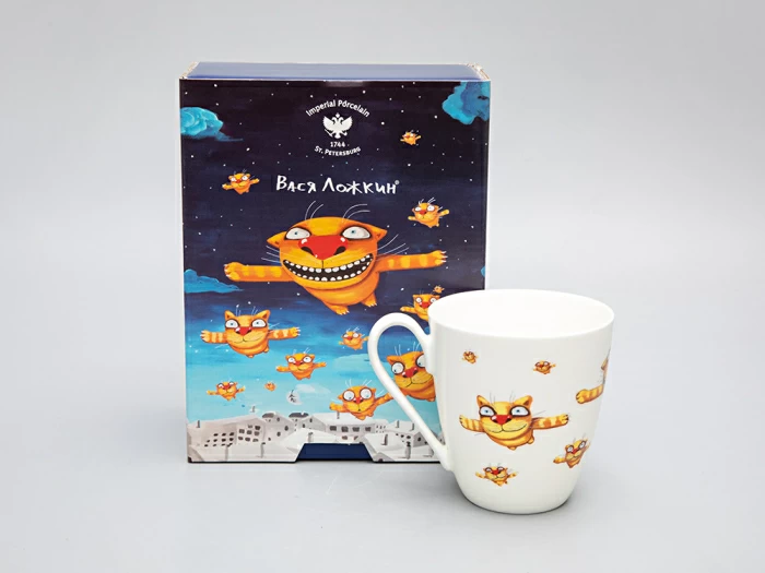 Бокал в подарочной упаковке, форма Вариации, Вася Ложкин. Вечерний полет, арт. 81.29342.00.1, 