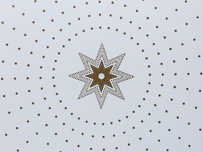 Плейсмат двусторонний Звезда 35х47, арт 41.00317.01