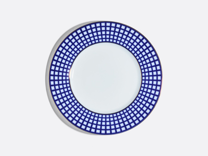 Сервиз столовый на 6 персон 21 предмет, форма Европейская, рисунок Кобальтовая клетка, арт. 81.11329.00.1, 