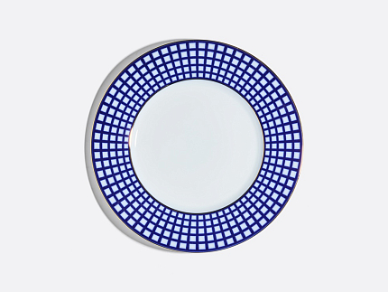 Сервиз столовый на 6 персон 21 предмет, форма Европейская, рисунок Кобальтовая клетка, арт. 81.11329.00.1