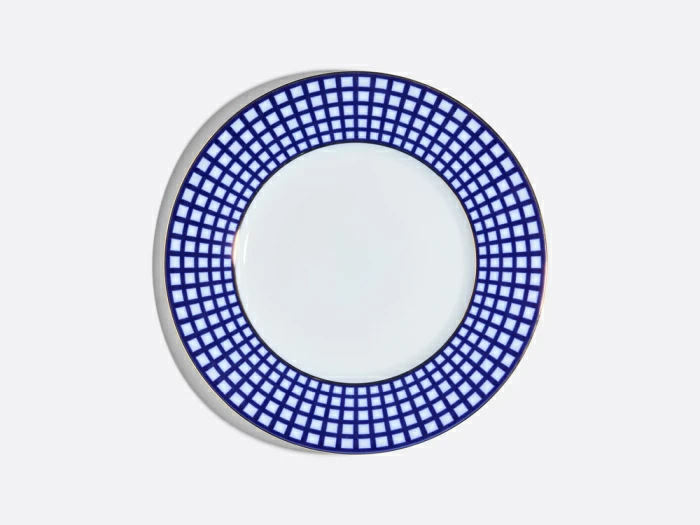 Сервиз столовый на 6 персон 21 предмет, форма Европейская, рисунок Кобальтовая клетка, арт. 81.11329.00.1, 