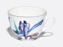 Чашка с блюдцем L’Art des Fleurs (Искусство цветов) в подарочной упаковке, форма Весенняя 2, рисунок Аметистовое пламя, арт 81.33403.00.1, 
