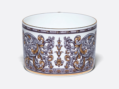 Сервиз чайный на 4 персоны 10 предметов в подарочной упаковке, форма Идиллия рисунок Барокко, арт. 81.34916.00.1