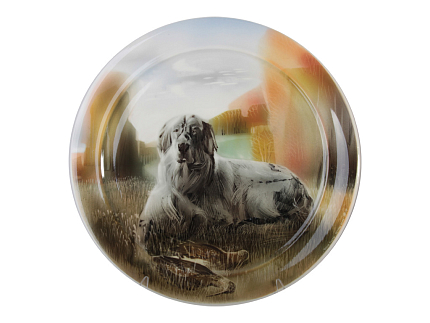 Блюдо декоративное 450 мм форма Круглая рисунок После охоты арт. 60.08689.00.5