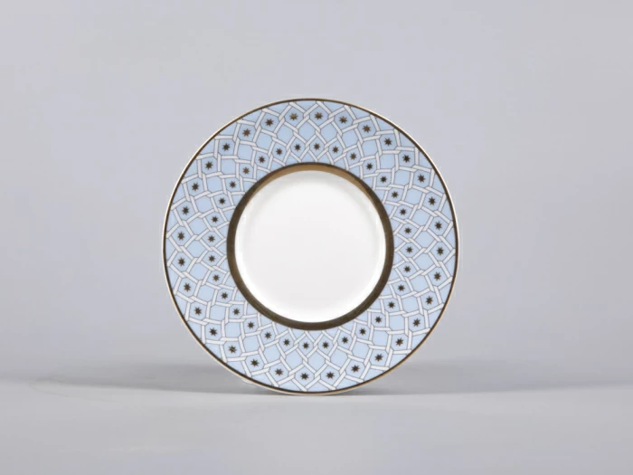 Чашка с блюдцем кофейная 115 мл., форма Идиллия, рисунок Азур 1 арт. 81.30730.00.1, 