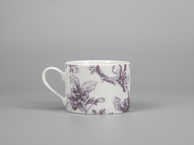 Чашка с блюдцем форма Соло рисунок Monplaisir Violet арт. 81.29440.00.1