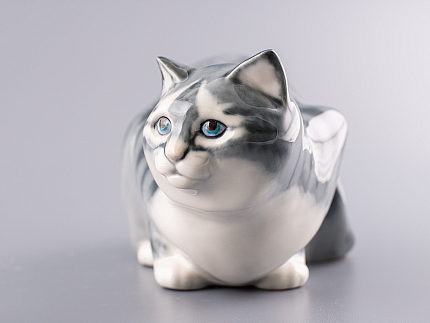Скульптура форма Кот Мурзик рисунок Муха арт. 82.97622.00.1