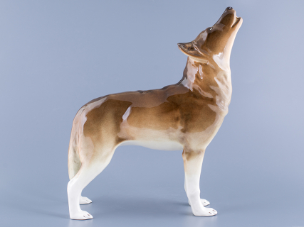 Скульптура Волк стоящий арт. 82.06371.00.1, 