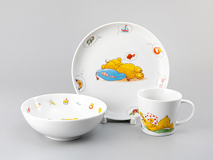 Подарочный набор, форма Карат, рисунок Веселый Денек, арт 81.30130.00.1