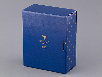 Подарочный набор Чашка с блюдцем чайная, форма Гербовая, рисунок Лого 1, арт 81.32931.00.1