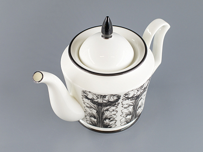 Подарочный набор чайник форма Юлия рисунок Сысоев. Волшебный сад I арт. 81.30910.00.1