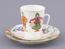 Трехпредметный комплект форма Майская рисунок Конек-горбунок арт. 81.24965.00.1, 