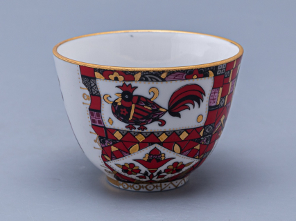 Чашка с блюдцем чайная 250 мл форма Весенняя рисунок Красный конь арт. 81.15308.00.1, 