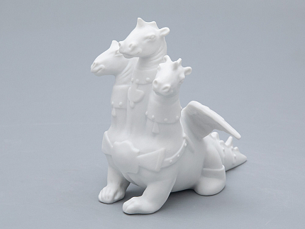 Скульптура Змей-Горыныч Белый арт. 82.72280.00.1