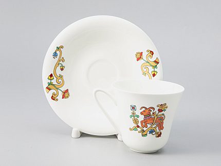 Сервиз чайный форма Сад рисунок Русские сказки, 6 персон 15 предметов, арт. 81.28417.00.1