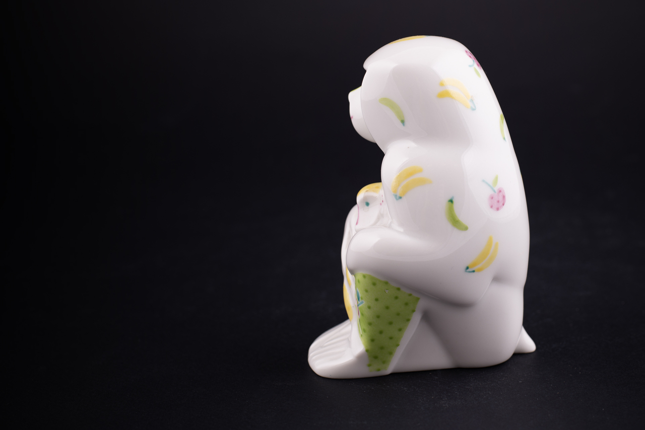 Скульптура Павиан с желтым детенышем, арт 62.08843.00.1, 