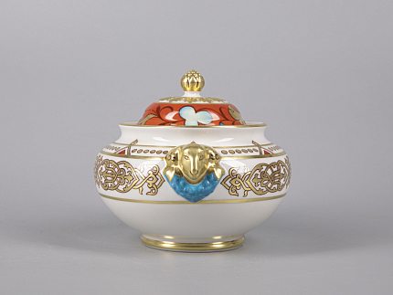 Сервиз чайный форма Александр III рисунок Русский, 6 персон 15 предметов арт. 81.30144.00.1