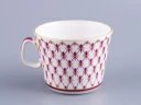 Чашка с блюдцем чайная 200 мл форма Молодежная рисунок Сетка-Блюз 2 арт. 81.24869.00.1, 
