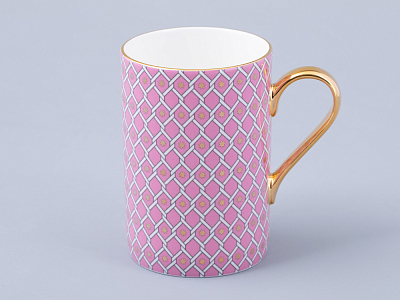 Бокал 400 мл форма Идиллия рисунок Астра 2, арт. 80.47277.00.1