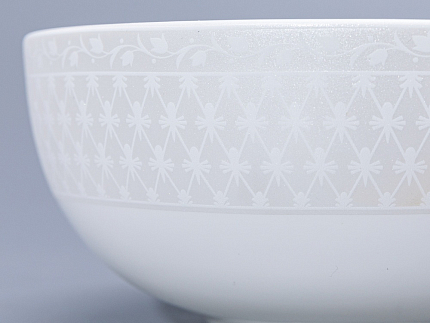 Салатник 160 мм, форма Восточная, рисунок Жемчужная сетка, арт. 80.02960.00.1