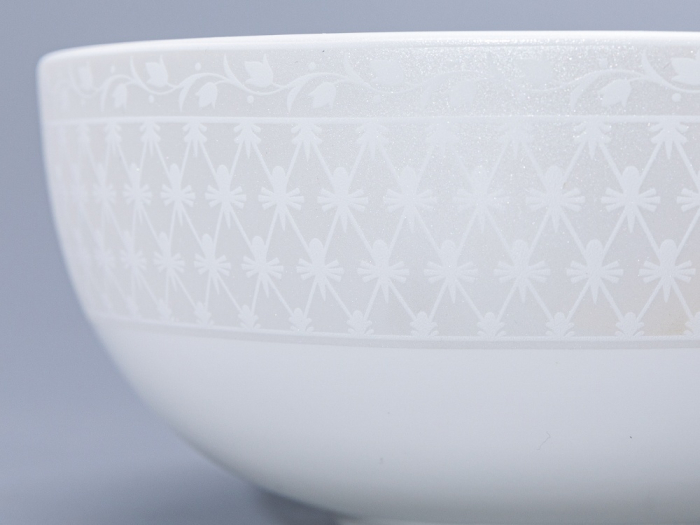 Салатник 160 мм, форма Восточная, рисунок Жемчужная сетка, арт. 80.02960.00.1, 