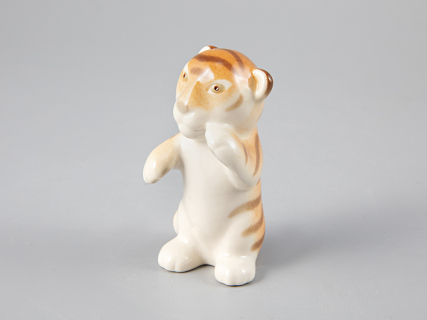 Скульптура форма Тигренок Задира рисунок Полосатый арт. 82.67284.00.1, 