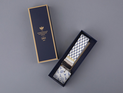 Брелок подвеска в подарочной упаковке, форма Квадрат, рисунок Лого 2, арт 81.33230.00.1