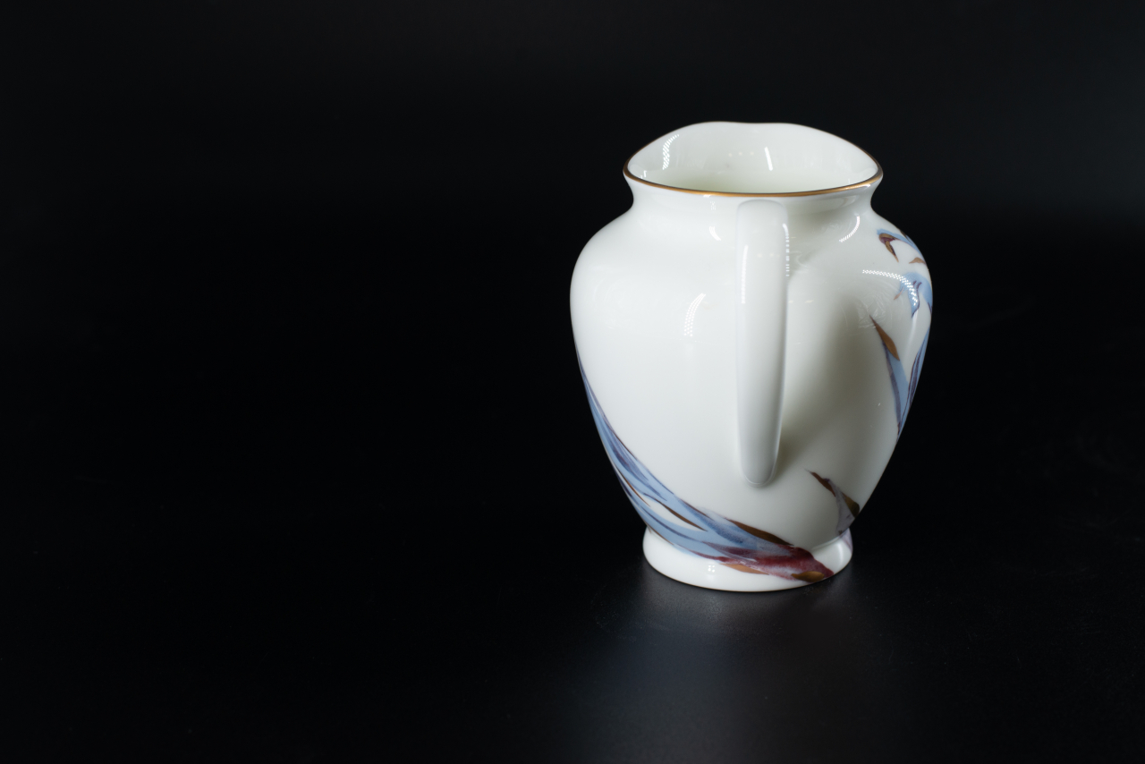 Сливочник 400 мл., форма Весенняя, рисунок  Любимые цветы модерна арт 60.14790.00.1, 