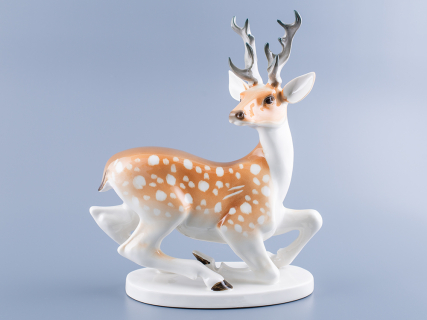 Скульптура Лань с рогами арт. 82.00993.00.1, 