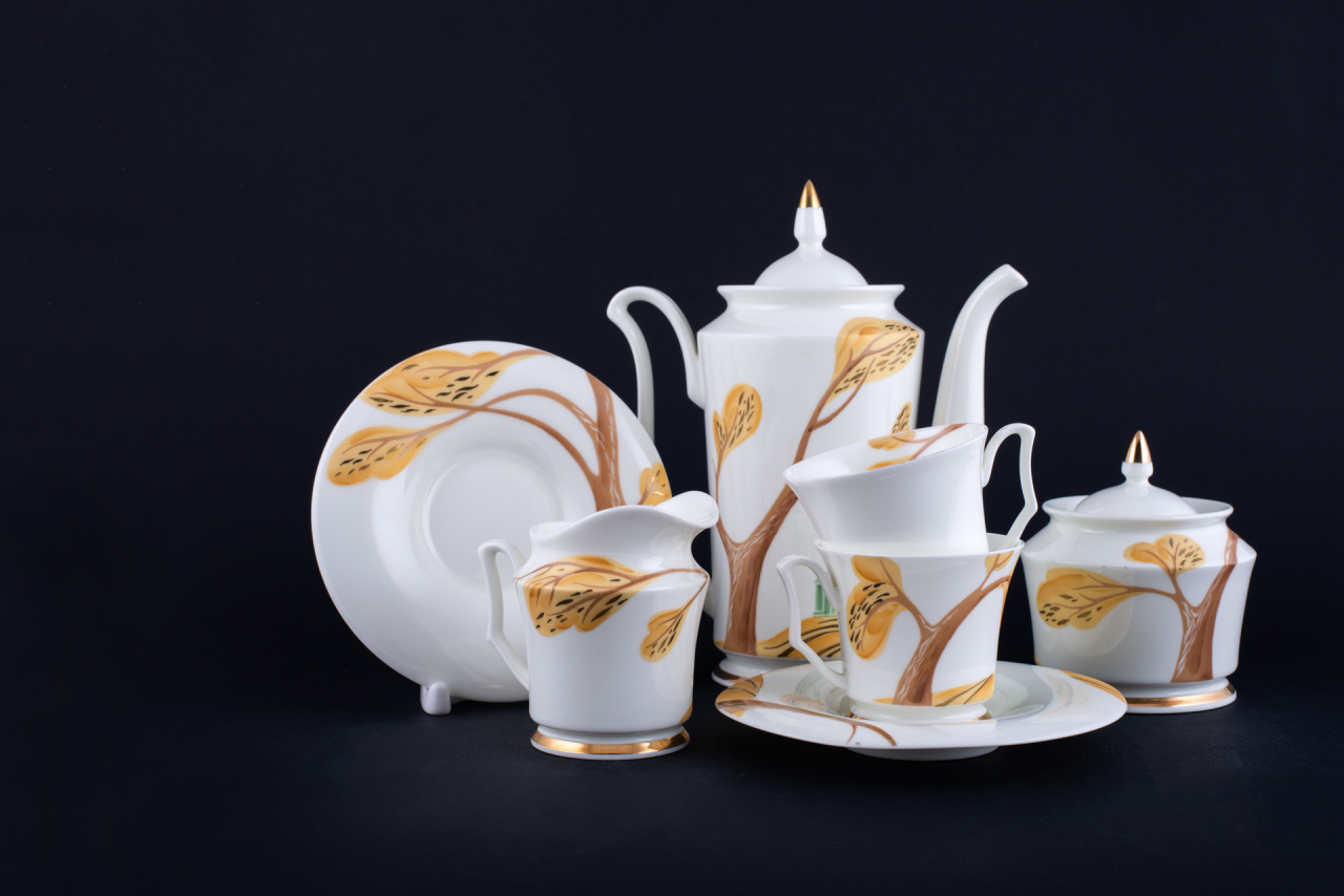 Сервиз кофейный Воспоминание о Петродворце на форме Юлия, арт 61.20969.00.1, 