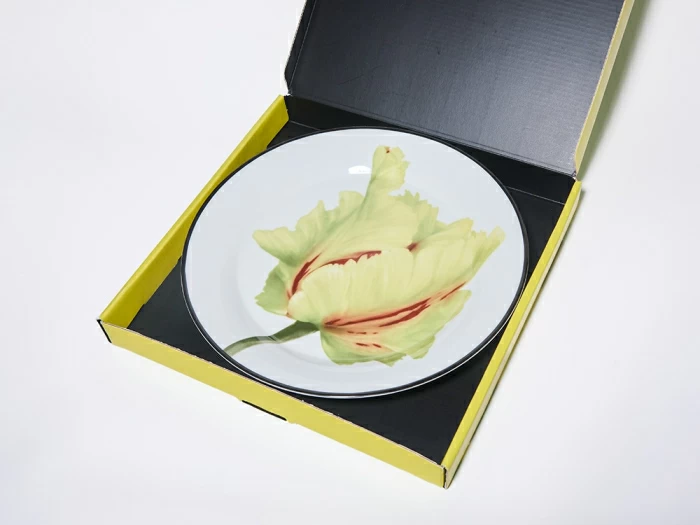 Тарелка плоская 260 мм, в подарочной упаковке, форма Юлиана, рисунок Волшебный сад II, арт. 81.34194.00.1, 