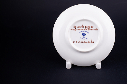 Чашка с блюдцем Кружево города, форма Майская, арт 61.21019.00.1