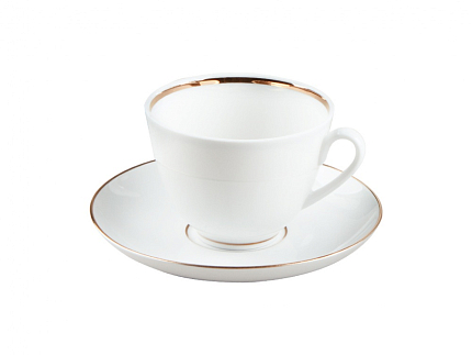 Чашка с блюдцем кофейная 140 мл.,  форма Весенняя, рисунок Белоснежка арт. 81.13908.00.1