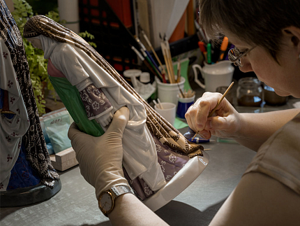 Скульптура Народности России Аварская женщина арт. 82.85841.00.1