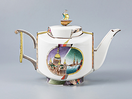 Сервиз чайный Ковчег Ладонь Невы, 2 персоны 8 предметов, арт. 81.20910.00.1