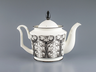 Подарочный набор чайник форма Юлия рисунок Сысоев. Волшебный сад I арт. 81.30910.00.1