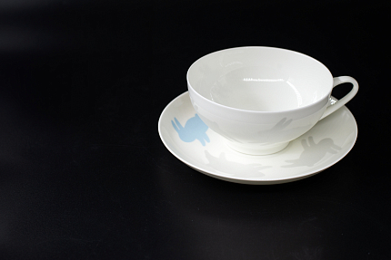 Сервиз чайный 13 предметов на 6 персон, Снежное утро, на форме Купольная, арт 61.20983.00.1