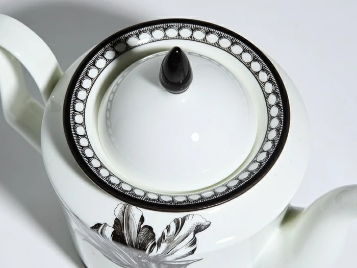 Подарочный набор чайник форма Юлия рисунок Сысоев. Волшебный сад II арт. 81.30911.00.1, 