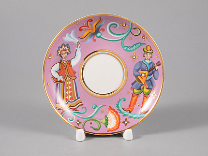 Сервиз чайный форма Банкетная рисунок Чудоград 6 персон 14 предметов арт. 81.29156.00.1