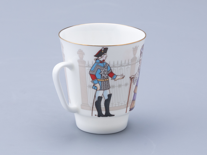 Трехпредметный комплект 165 мл, форма Майская, рисунок Опера Пиковая дама, арт. 81.33929.00.1, 