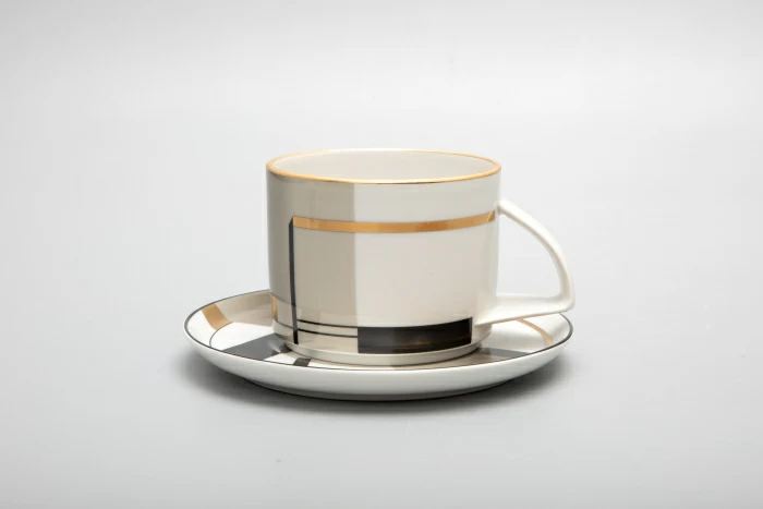 Чашка с блюдцем чайная форма Баланс рисунок Проект 1 арт. 81.28761.00.1, 