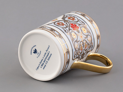 Бокал 400 мл в подарочной упаковке, форма Соло, рисунок Мак восточный, арт. 81.32713.00.1