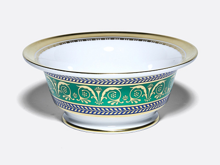 Салатник двухпорционный круглый форма Александрия рисунок Золотой 52 арт. 80.65354.00.1