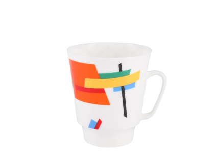 Чашка с блюдцем 165 мл форма Майская рисунок Движение 5 , арт. 81.27334.00.1, 