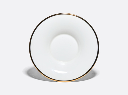 Чашка с блюдцем чайная 210 мл форма Юлия рисунок Золотая лента арт. 81.23998.00.1, 