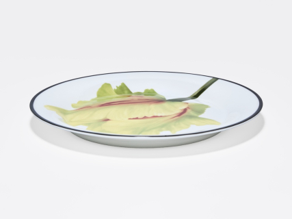 Тарелка плоская 260 мм, в подарочной упаковке, форма Юлиана, рисунок Волшебный сад II, арт. 81.34194.00.1, 