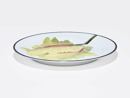 Тарелка плоская 260 мм, в подарочной упаковке, форма Юлиана, рисунок Волшебный сад II, арт. 81.34194.00.1