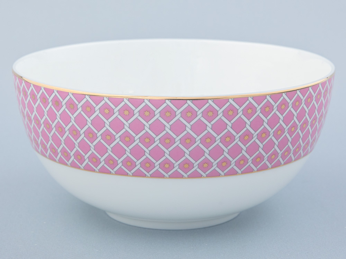 Салатник 195 мм, форма Восточная рисунок Астра 2 арт  80.46800.00.1, 